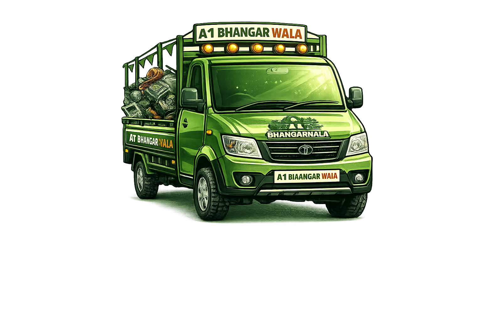 A1 Bhangar Wala Pickup Truck